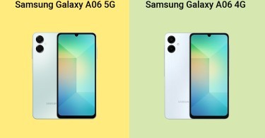 Samsung Galay A06 5G vs Galaxy A06 4g