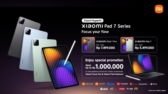 Xiaomi Pad 7 Series - Promo