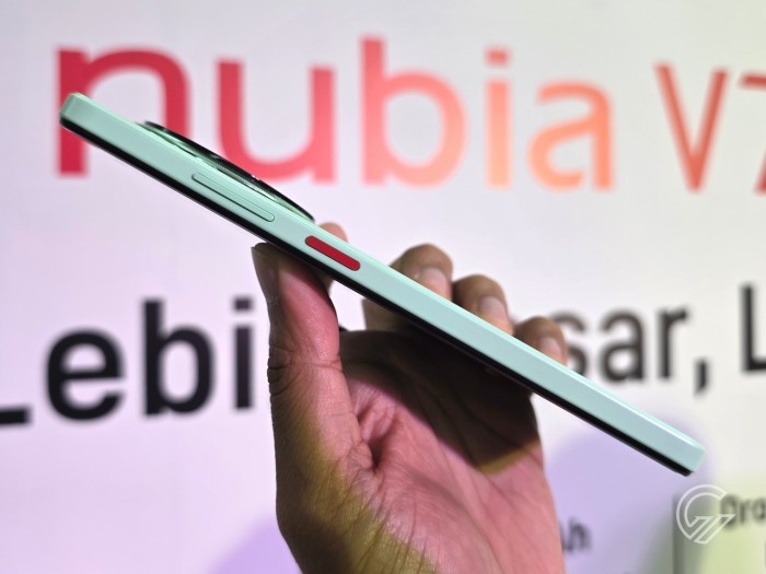 nubia V70 Max Segera Dirilis - Sisi Samping