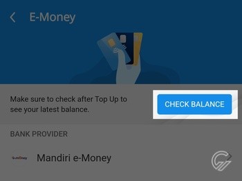 Cara Cek Saldo E-Money 4