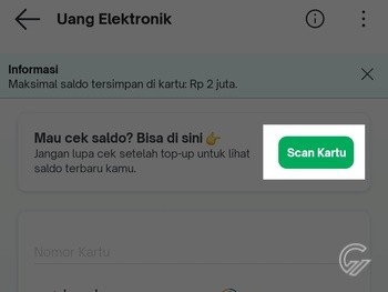Cara Cek Saldo E-Money 7