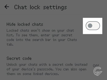 Cara Menyembunyikan Chat WhatsApp 7