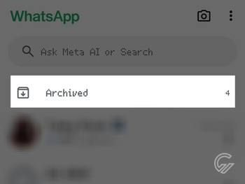 Cara Buka dan Kembalikan Arsip WhatsApp 1