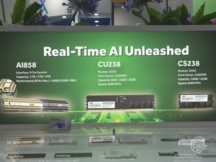 Computex 2025 - AGI AI858 CU238 CS238