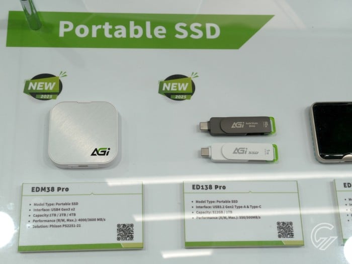 Computex 2025 - AGI EDM38 Pro ED138 Pro