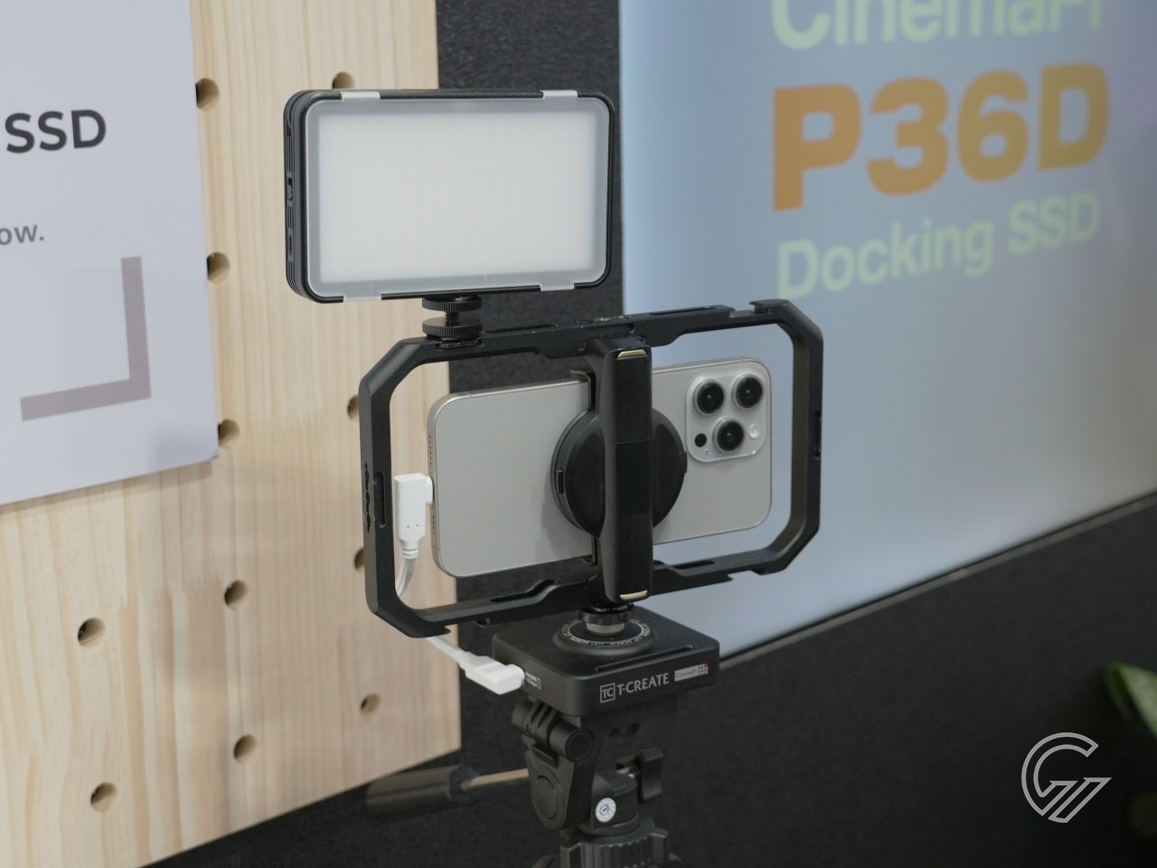 Computex 2025 - Teamgroup T-CREATE CinemaPr P36D Portable SSD