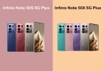 Infinix Note 50S 5G Plus vs Note 50X 5G Plus