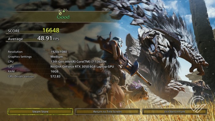 Axioo Pongo 735 Monster Hunter Wilds - Medium