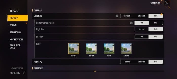 Samsung-Galaxy-A06-5G-Free-Fire-Settings