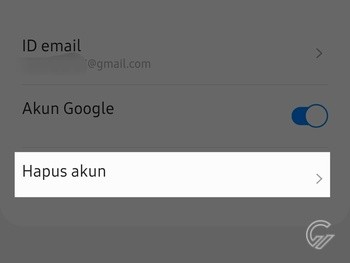Cara Keluarkan dan Hapus Akun Samsung 6