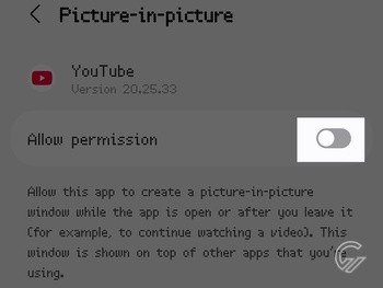 Cara Picture in Picture YouTube 4