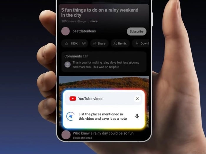 Samsung Galaxy S25 Edge Gemini Live