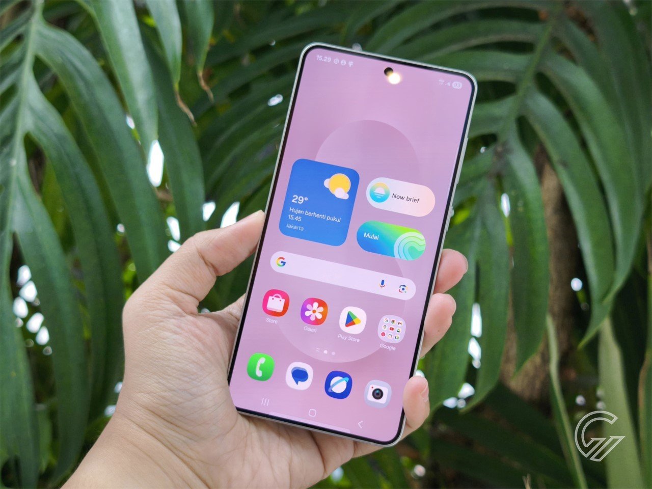 Samsung Galaxy S25 Edge Layar