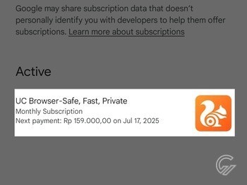 Cara Berhenti Berlangganan VPN UC Browser