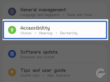 Cara Mematikan TalkBack HP Samsung 1