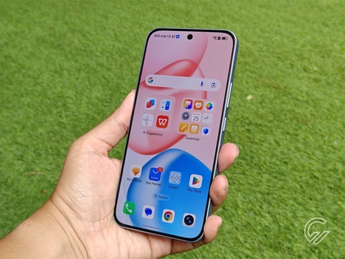 HONOR 400 Layar