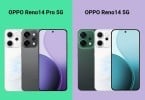 OPPO Reno14 Pro 5G vs Reno14 5G