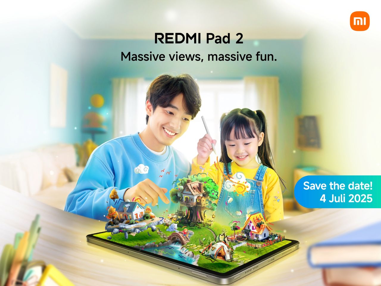 Redmi Pad 2 Massive View, Massive Fun