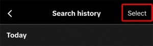 TikTok - Hapus Riwayat - Search History - 2