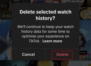 TikTok - Hapus Riwayat - Watch History - 5