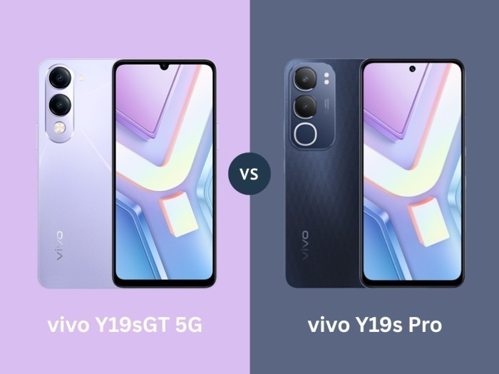 vivo Y19sGT 5G Vs vivo Y19s Pro - Header