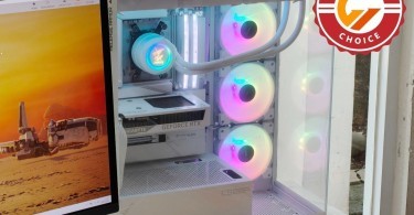 Gigabyte RTX 5060 EAGLE OC ICE 8G + B850 AORUS STEALTH ICE - Gadgetren Editors Choice