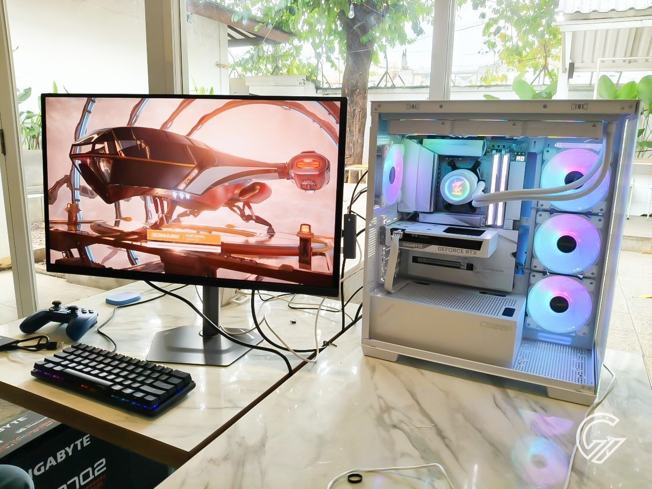 Handson Gigabyte RTX 5060 Eagle dan B850 Aorus Stealth Watermark (2)