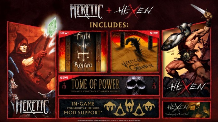 Heretic Hexen Rilis Ulang