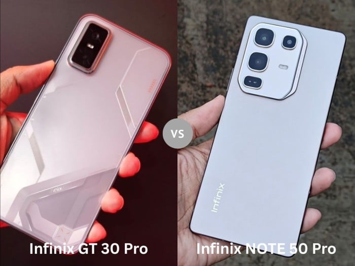 Infinix GT 30 Pro Vs Infinix NOTE 50 Pro - Header
