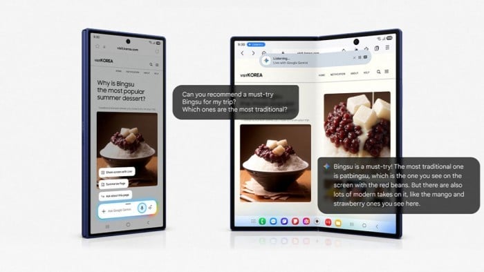 Samsung Galaxy Z Fold7 AI Gemini
