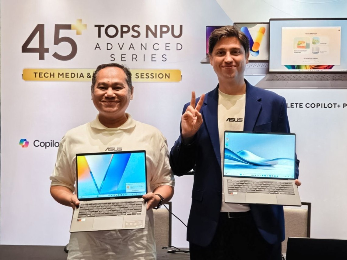 ASUS Kuasai Pasar Copilot+ PC di Indonesia dengan NPU AI 45+ TOPS dan ...