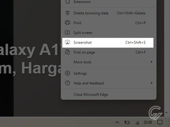 Cara Screenshot Panjang di Laptop 2