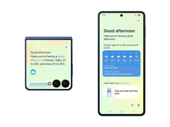 Fitur One UI 8 - Now Brief