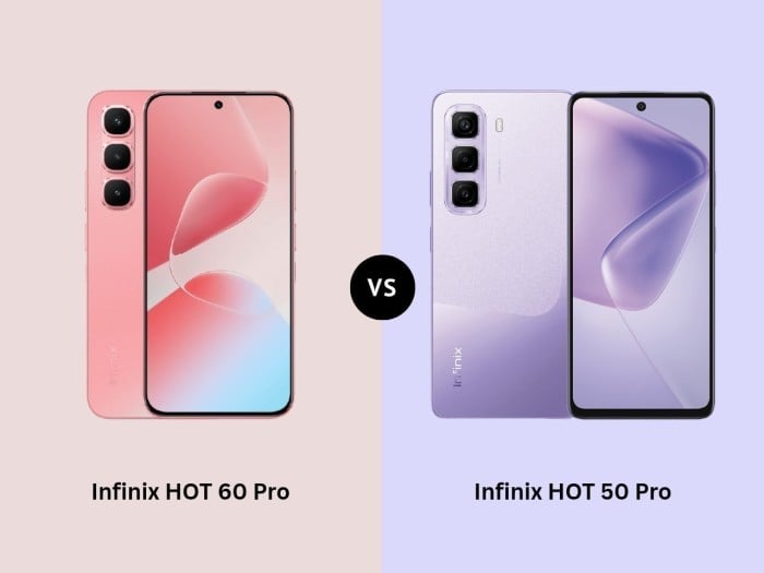 Infinix HOT 60 Pro Vs Infinix HOT 50 Pro - Header