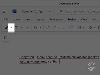 Menghilangkan Garis Merah Microsoft Word 7