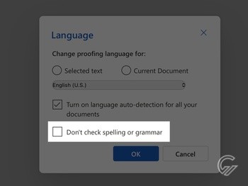 Menghilangkan Garis Merah Microsoft Word 9