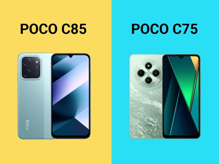 POCO C85 vs POCO C75
