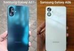 Samsung Galaxy A07 vs Galaxy A06