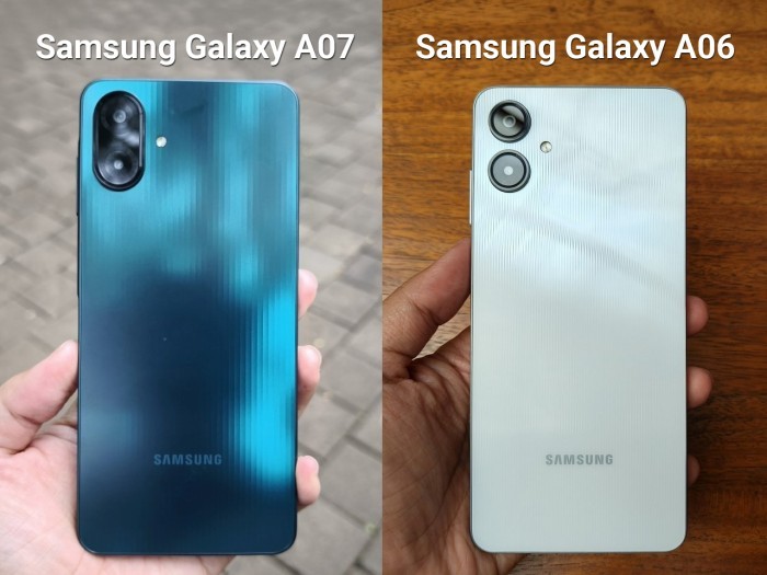 Samsung Galaxy A07 vs Galaxy A06