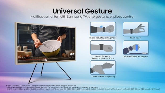 Samsung TV Universal Gesture