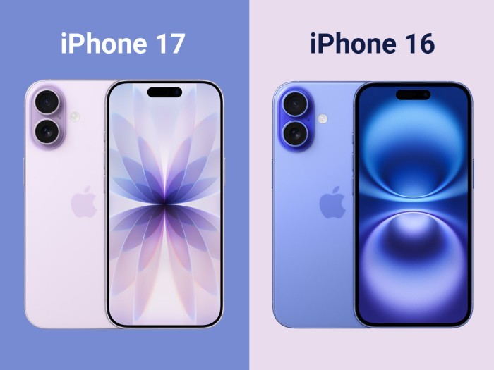 iPhone 17 vs iPhone 16