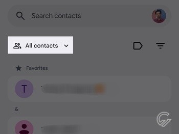 Cara Melihat Kontak yang Tersimpan di Google 2