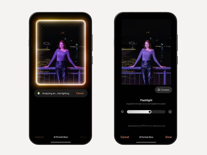 ColorOS 16 AI Portrait Glow