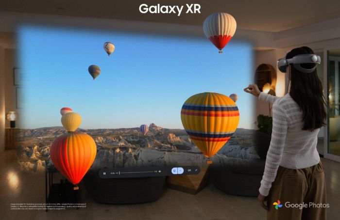 Galaxy XR Google Photos