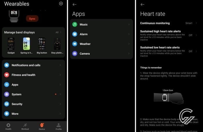 Review Xiaomi Smart Band 9 Active Aplikasi Mi Fitness (2)