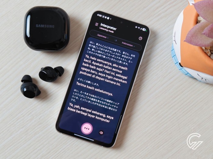 Samsung Galaxy Buds Core Fitur Interpreter (2)