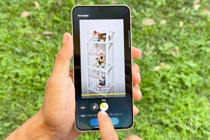 Samsung Galaxy S25 FE - Audio Eraser