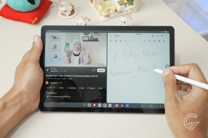 Samsung Galaxy Tab S10 Lite - Split Screen