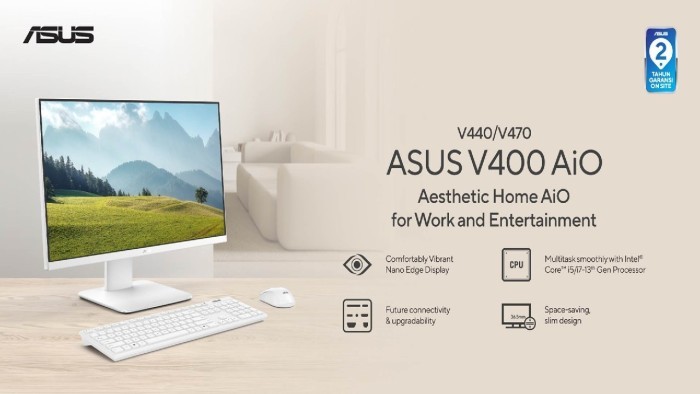 ASUS All-in-One PC V470 Series Diperkenalkan - Banner