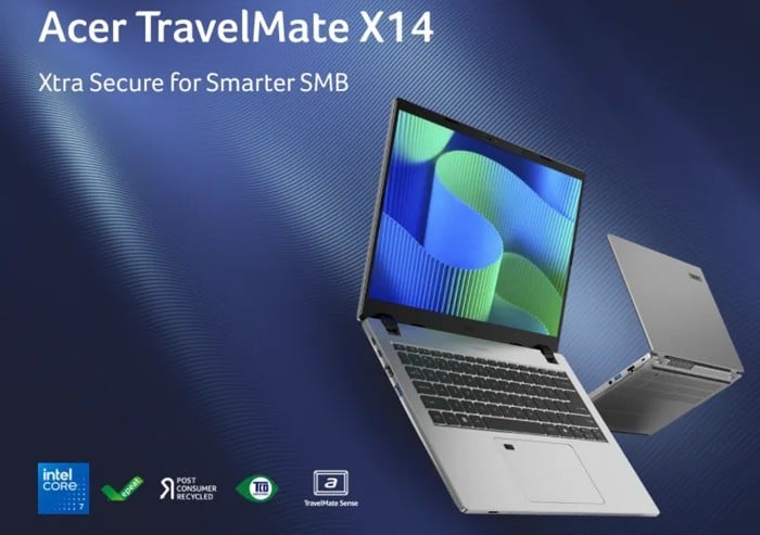 Acer TravelMate X14 System